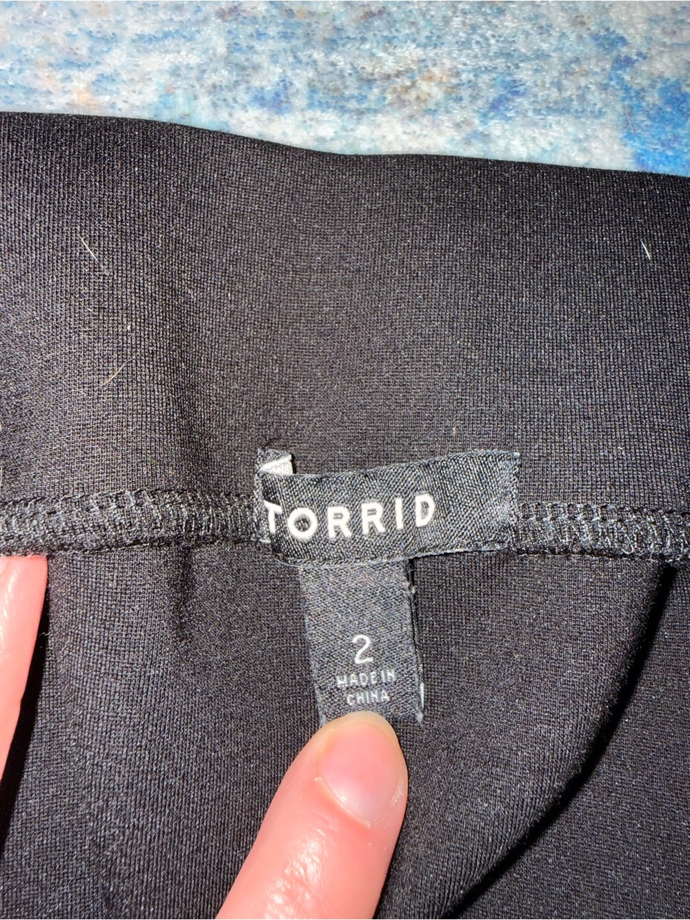 GUC torrid Black Laser-Cut Pencil Skirt - Picture 8 of 11